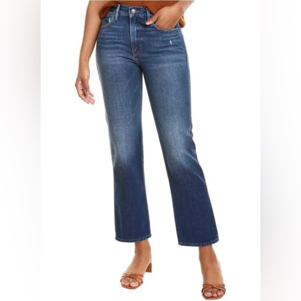 New Frame Le Pixie Hollywood Jeans Cropped Straight Leg Size 26